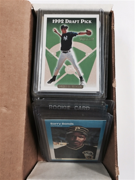 Star Baseball Rookie Card Lot w. Jeter Gold